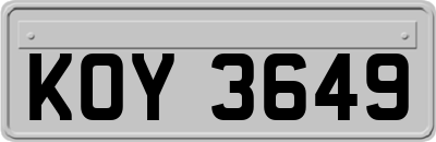 KOY3649