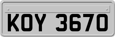 KOY3670