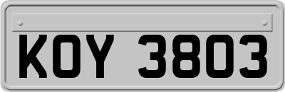 KOY3803