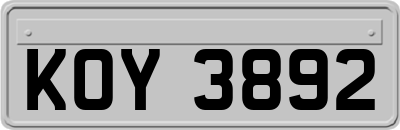 KOY3892