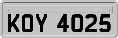 KOY4025