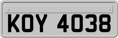 KOY4038