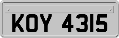 KOY4315