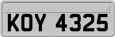 KOY4325