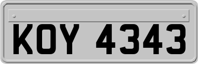 KOY4343