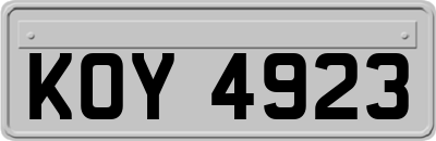 KOY4923