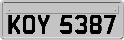 KOY5387