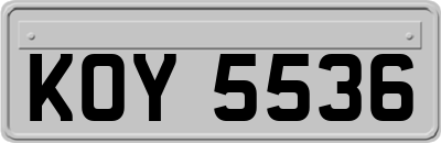 KOY5536