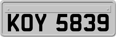 KOY5839