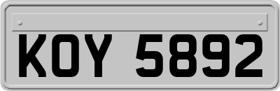 KOY5892