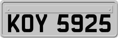 KOY5925