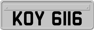 KOY6116