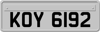KOY6192
