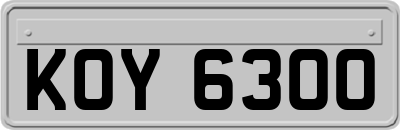 KOY6300