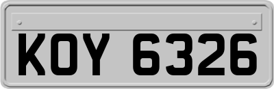 KOY6326