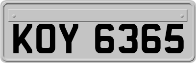 KOY6365