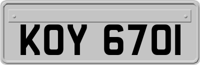 KOY6701