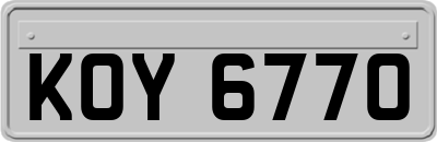 KOY6770