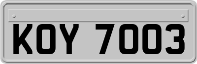 KOY7003