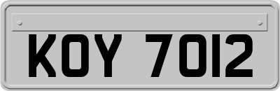 KOY7012
