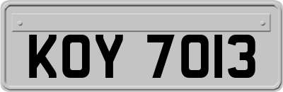KOY7013