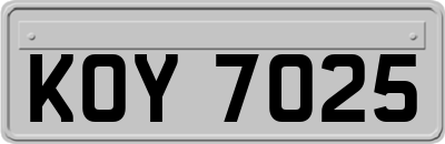 KOY7025