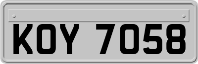 KOY7058