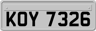 KOY7326