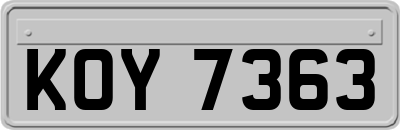 KOY7363