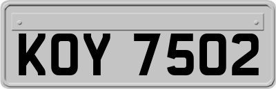 KOY7502