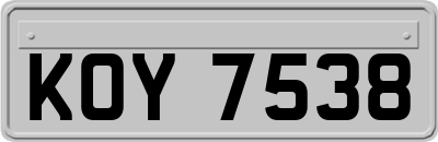 KOY7538