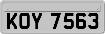 KOY7563