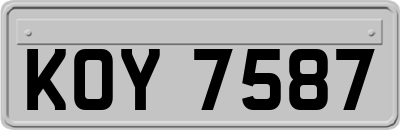 KOY7587