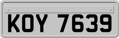 KOY7639