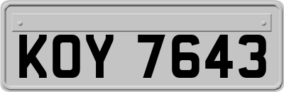KOY7643