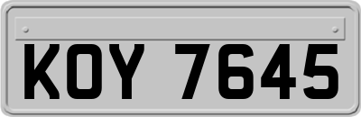 KOY7645