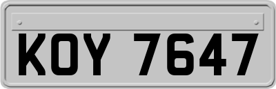 KOY7647