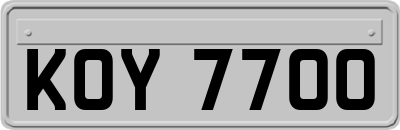 KOY7700