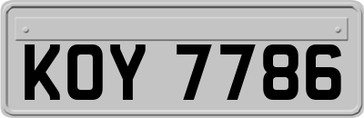 KOY7786