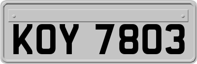 KOY7803