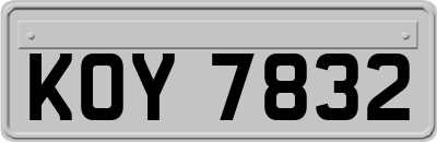 KOY7832