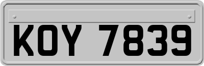 KOY7839