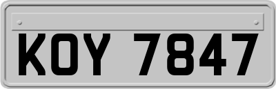 KOY7847