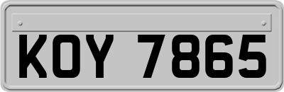KOY7865