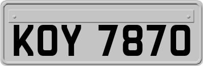 KOY7870