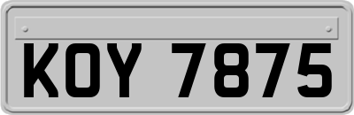 KOY7875