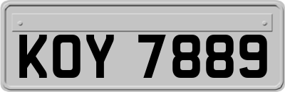 KOY7889