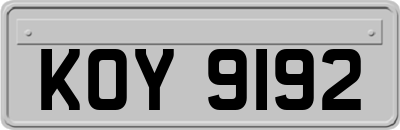 KOY9192