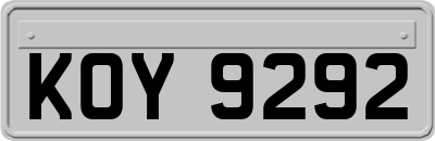 KOY9292