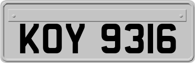 KOY9316